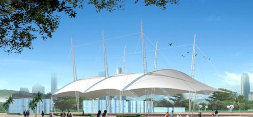 充氣膜物流倉(cāng)庫(kù)